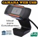 Cmara web 640p, USB con Microfono Interno y Sujetador para PC Desktop o Laptop, No Necesita Drivers de Instalacin, es plug and Play , conectar y funcionar.