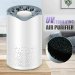 Purificador y Filtro de aire, Elimina Virus, Acaros, Malos Olores, Bacterias, util paraoficinas dormitorios, purificador de automóviles para humo, polvo, polen y caspa de mascotas, bajo nivel de ruido, sueño tranquilo, esterilización, polen, neblina, polv