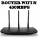 TP-Link TL-WR940N, Router WIFI N 450MBPS, Velocidad inalámbrica de 450 Mbps, Tres antenas de 5dBi, 3 modos (Router/AP/Reptidor), Control de ancho de banda,  Firewall, 1 WAN/4LAN, WPS