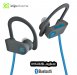 KlipXtreme KHS-632BL JogBudz, AURICULARES DEPORTIVOS CON MICRFONO, Compatible con Bluetooth, Reproduccin de 4 - 5 horas, Micrfono y controles  incorporados, evita nudos, Diseo resistente al agua y al sudor.