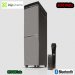 KlipXtreme KFS-500 Forte, PARLANTE DE PISO CON CONTROLES DE MANDO Y TECNOLOGÍA INALÁMBRICA, Bluetooth, 3000 Watts, Parl.graves de 5,25 y parl.agudos de 2,5”, Micrófono inalámbrico, Pant.LCD, USB/SD/3,5mm, Control remoto.