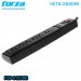 Forza FSP-612USB, PROTECTOR DE SOBRETENSION CON USB, 1875-2500W 110-240VAC, 2 USB de 5V/2A, 10A, 6 Salidas, Material termoplástico retardante de llama, Orificios para montaje en pared, 50 - 60Hz, Cable 90cm de largo