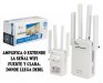 KNUP KP-3009, Amplificador o Repetidor de Seal Wireless, 4 antenas, 150Mps, rj45, 220v,