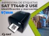 SAT TT448-2USE, IMPRESORA DE ETIQUETAS de Transferencia trmica, Puerto de Red RJ45, USB, RS232, Software BarTender lite. Opcional: Cortador automatico y Soporte Externo