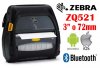 ZEBRA ZQ521, Impresora Portatil de 3 pulgadas o 72mm, termica de Alto Rendimiento, Bluetooth, IP54 de resistencia a mltiples caidas en concreto, iOS (iPad, iPhone, iPod), Android y Windows, Velocidad 127mm/seg