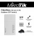 Mikrotik CRS105-5S-FB, FIBERBOX, 5 PUERTOS SFP, CPU 400MHZ, RAM 128 MB, LICENCIA NIVEL 5, INCLUYE UN (S-R01), PARA EXTERIORES