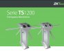 ZKTECO TS1211, MOLINETE BI-DIRECCIONAL 2 VIAS, VERTICAL, CAP. TARJETAS: 30000, CAP REGISTROS: 100000, COMUNICACIN: TCP/IP, GRADO PROTECCIN: IP54, ALIMENTACIN: 220 VAC