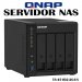 QNAP TS-451D2-2G-US, SERVIDOR DE RESPALDO DE DATOS QNAP DE 4 BAHIAS, INTEL CELERON J4025 DUAL CORE 2,0GHz, 2GB DDR4 SODIMM RAM, SATA 6GB/s, 2XGbE, AES-NI ENCRIPTACION, 4K HDMI, QVR PRO, SURVEILLANCE STATION - NO INCLUYE DISCOS DUROS