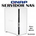 QNAP TS-233-US, SERVIDOR DE ALMACENAMIENTO, BACKUP O RESPALDO DE DATOS NAS SMART HOME AI, ARM Cortex-A55 de 4 núcleos a 2,0 GHz, 2 BAHIAS SATA 3.5”,2.5”, 2GB RAM, 1xGbE, 1x USB 3.2, NO INCLUYE DISCOS DUROS
