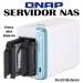 QNAP TS-251D-2G-US, SERVIDOR DE ALMACENAMIENTO, BACKUP O RESPALDONAS QNAP DE 2 BAHIAS, INTEL CELERON J4025 DUAL CORE 2.0GHz, 2GB DDR4 SODIMM RAM, SATA 6GB/s, 1XGbE, PCIe 2.0 x4 slot PARA 5GbE O 2 GbE, AES-NI ENCRIPTACION, 4K HDMI - NO INCLUYE DISCOS DUROS