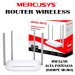 MERCUSYS MW325R, ROUTER INALAMBRICO N300, 1 WAN, 4 LAN 10/100 MBPS, 4 ANTENAS FIJAS DE 5 DBI, CONTROL PARENTAL, MIMO 2X2