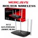 MERCUSYS AC12, ROUTER INALAMBRICO DOBLE BANDA, AC1200, 867MBPS/5GHz, 300MBPS/2.4GHZ, 4 PUERTOS 10/100MBPS, 4 ANTENAS FIJAS, MIMO 2X2