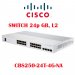 Cisco CBS250-24T-4G-NA, Switch Smart 24 puertos 10/100/1000 plus 4 x 1GE SFP, panel de control intuitivo Cisco Business o U/I en caja simplifica las operaciones de red, REEMPLAZO DE CISSG250-26-K9-NA