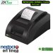 ZKTeco ZKP5801, IMPRESORA TERMICA 58mm, IMPRESIN DE ALTA VELOCIDAD, FACIL CAMBIO DE PAPEL, ANCHO DE PAPEL 57.5  0.5mm, DIMETRO DE IMPRESIN 58, F75mm, ALIMENTACIN: DC 12V