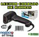 Knup lector de Cdigos de Barras USB, Color Negro
