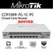 Mikrotik CCR1009-7G-1C-PC, CLOUD CORE ROUTER, CPU TILE-Gx9, 1GHz, 7ETH GIGA, SOPORTA 1SFP, 1.25GBPS, PUERTO CONSOLA, 9 NUCLEOS, 1GB RAM, LIC. 6, MICRO USB,  TRAE ACC. PARA RACKEAR