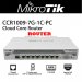 Mikrotik CCR1009-7G-1C-PC, CLOUD CORE ROUTER, CPU TILE-Gx9, 1GHz, 7ETH GIGA, SOPORTA 1SFP, 1.25GBPS, PUERTO CONSOLA, 9 NUCLEOS, 1GB RAM, LIC. 6, MICRO USB, TRAE ACC. PARA RACKEAR