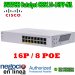 Cisco Switch Catalyst CBS110-16PP-NA, CBS110 Unmanaged 16-port 10/100/1000 (8 support PoE with 64W power budget), NO ADMINISTRABLE