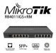 Mikrotik RB4011iGS+RM, ROUTER BOARD, 10 PUERTOS GIGABIT, CPU CORTEX 15 4 NUCLEOS, RAM 1GB, SOPORTA POE 8-30VDC, 10 ETH GIGABIT, 1SFP, USB 3.0 ALMACENAMIENTO O MÓDEM, HARDWARE IPSEC