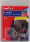 Sandisk Micro SD (SDHC) /Lector USB 8GB