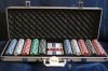 MALETIN PROFESIONAL DE POKER LUXE METALICO 500 FICHAS