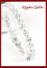 Pulsera Plata Rodinada CZ Cristal Corazon