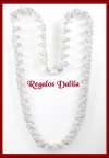 Gargantilla Plata Rodinada CZ Cristal