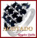 Anillo Plata Rodinada Zafiros Naturales Roseta