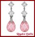 Aros de Plata Rodinada Cubics R. de Francia