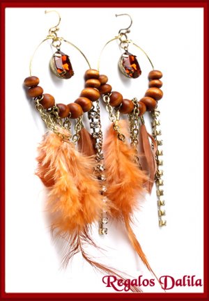 Aros Fashion Jewelry Plumas, Strass etc.
