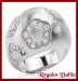 Anillo Plata Rodinada CZ Cristal Flores