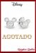 Aros de Plata Rodinada Modelo Mickey