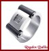 Anillo de Acero Con Cubics Cristal