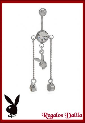 Piercing de Acero Quirúrgico PLAYBOY