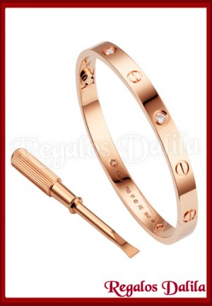 Pulsera A.Quirúrgico LOVE ROSE CZ