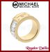 Anillo de Acero GOLD Modelo Michael Kors