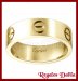 Anillo Acero Quirúrgico GOLD Cartier 5MM