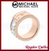 Anillo de Acero ROSE Modelo Michael Kors