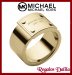 Anillo de Acero GOLD Modelo Michael Kors