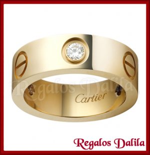 Anillo Acero Quirúrgico GOLD CZ 6MM