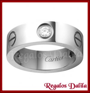 Anillo Acero Quirúrgico PLAT CZ 6MM