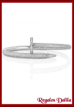 Pulsera A.Quirúrgico CLOU PAVÉ PLAT