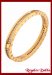 Pulsera A.Quirrgico Paved Bvlgar Gold