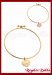 Pulsera Tiffan Esclava 1 Corazon GOLD