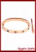 Pulsera A. Quirrgico LOVE ROSE.MULTI