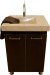 Small Countertop & Half Moon Sink
