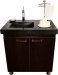 Medium Countertop & Half Moon Sink