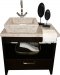 Medium Countertop & Square Inclined Sink