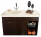 Large Countertop & Oval Sink