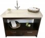 Large Countertop & Inclined Sink